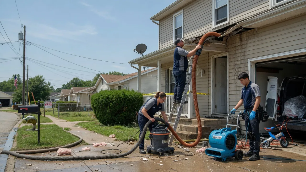 Water Damage Restoration in Topeka, IL near me